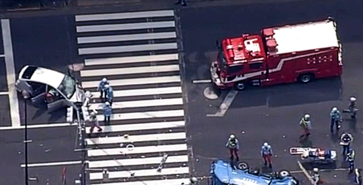 池袋暴走事故現場